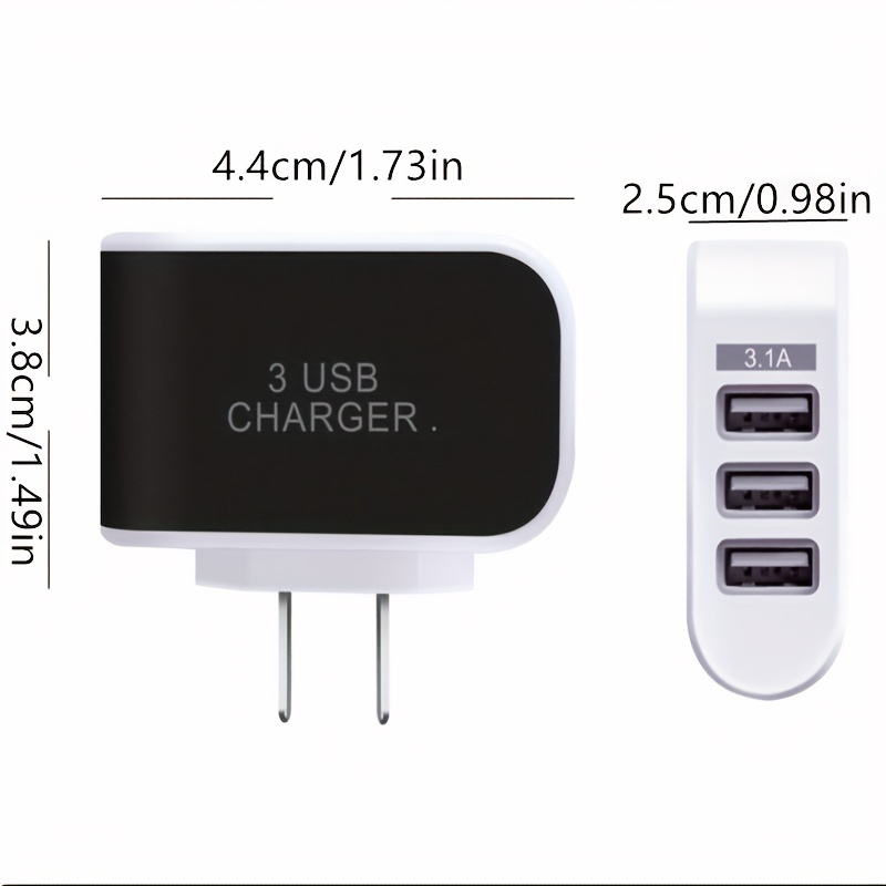 5v1a usb charging head multifunctional charger for mobile phones tablets details 3