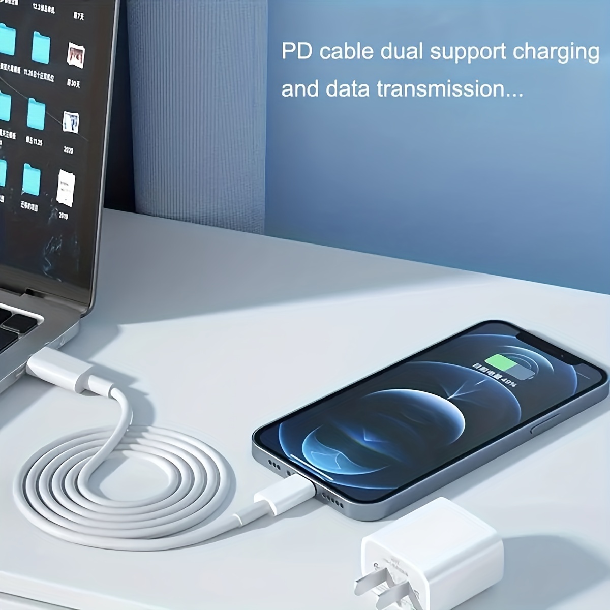 fast charger 20w with type c cable set for iphone charging cable mobile power adapter compatible with iphone 14 13 12 11 pro max xr xs x for ipad details 5