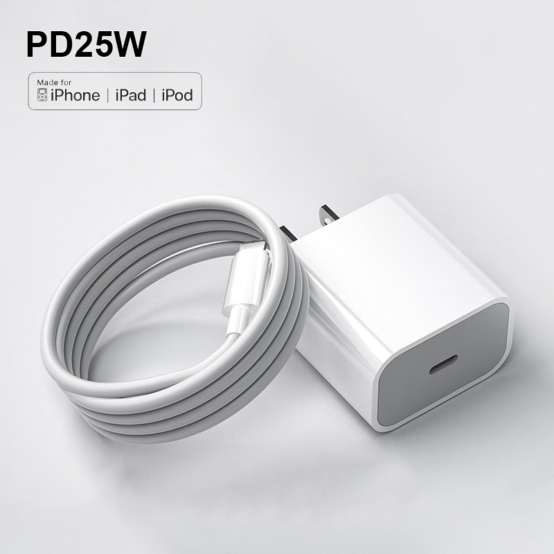 for iphone fast charger 25w wall type c for apple charging cable mobile phone power adaptation compatible with iphone 14 13 12 11 pro max xr xs x ipad details 0