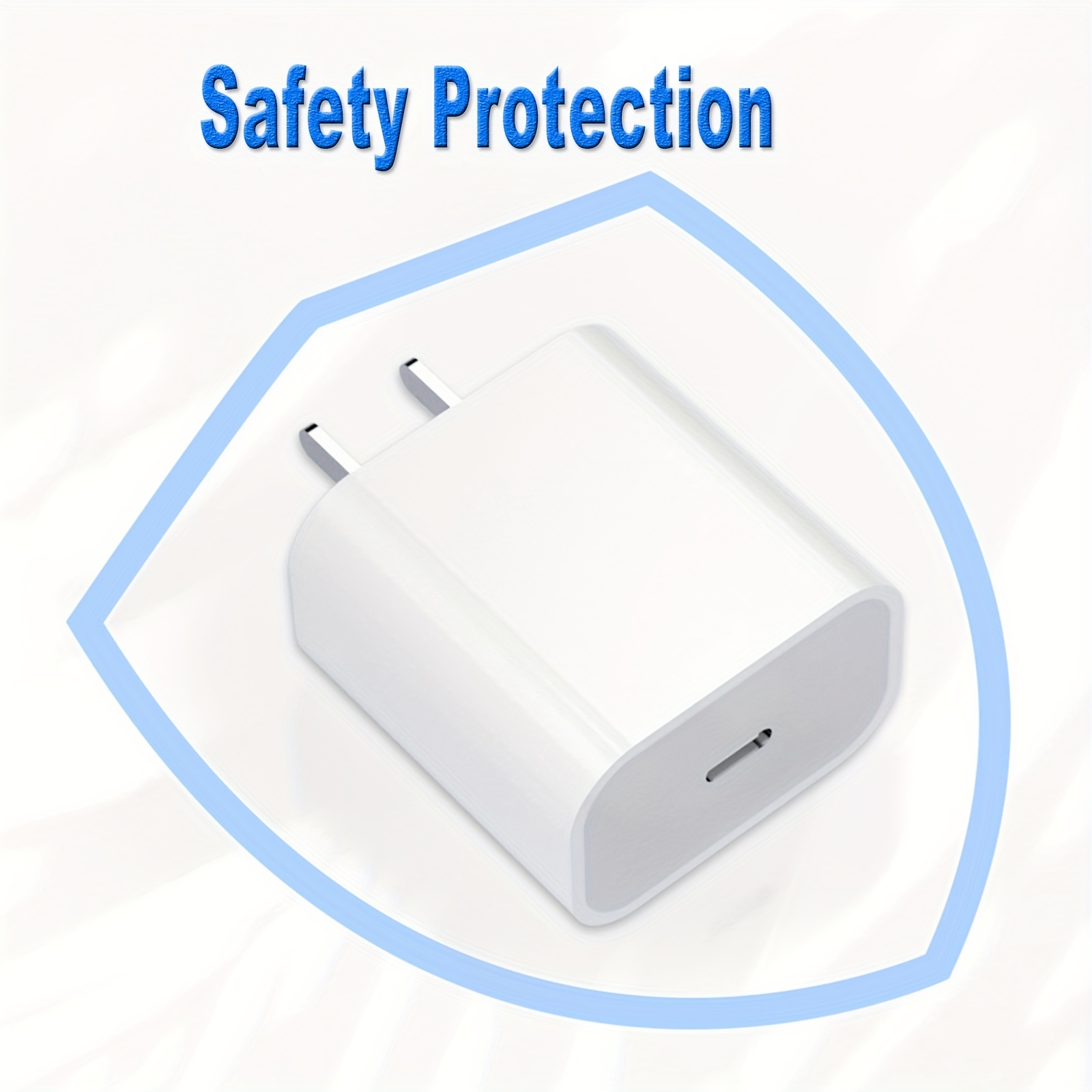 1pc 20w usb c charger pd fast charger block usb c wall charger power adapter compatible with iphone 14 14 pro max iphone 13 12 pro max se 11 details 4