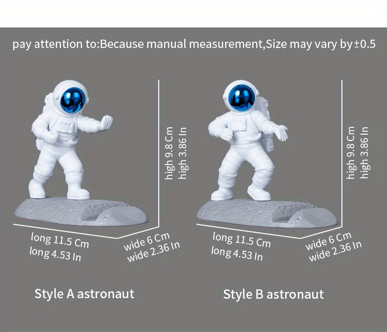 spice up your desk with this astronaut themed phone holder perfect for office decor details 9