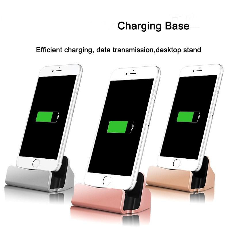 stand holder charging base dock station usb cable sync cradle charger base for xiaomi android type c samsung details 2