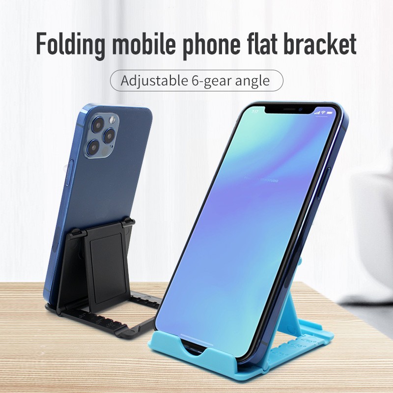 foldable plastic phone holder stand perfect for iphone xsmax 13 xiaomi mi 8 and more details 0