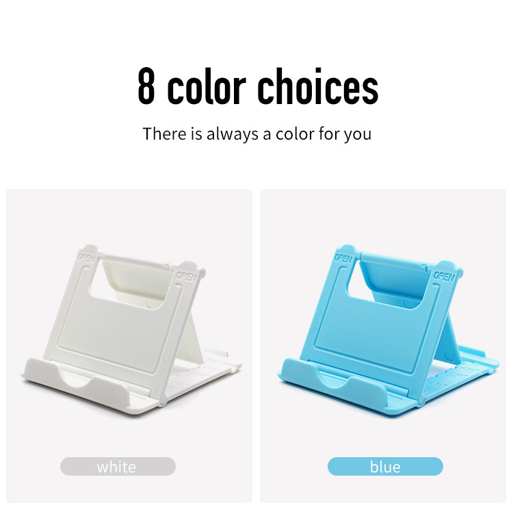 foldable plastic phone holder stand perfect for iphone xsmax 13 xiaomi mi 8 and more details 6