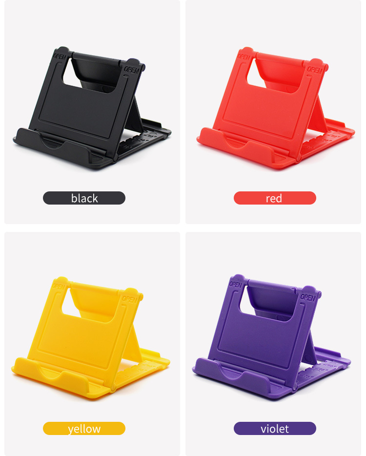 foldable plastic phone holder stand perfect for iphone xsmax 13 xiaomi mi 8 and more details 7