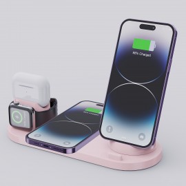 10 In 1 Wireless Charger Stand For IPhone 14 13 12 11 Samsung Xiaomi  Fast Charging Dock Station For Airpods Pro IWatch 7