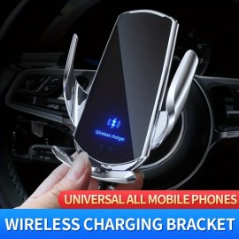 Q3 Car Wireless Charger, Magnetic Car Air Vent Mount Holder, Mobile Phone Holder, 15W Qi Wireless Charger, Car Accessories, Office Accessories, Perfect Gift For Christmas Birthday