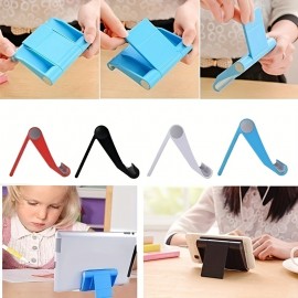 1pc Mobile Phone Bracket Tablet Universal Lazy Bracket Desktop Multi-Functional Foldable Portable Phone Bracket