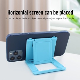 Foldable Plastic Phone Holder Stand - Perfect for iPhone Xsmax 13, Xiaomi Mi 8 and More!