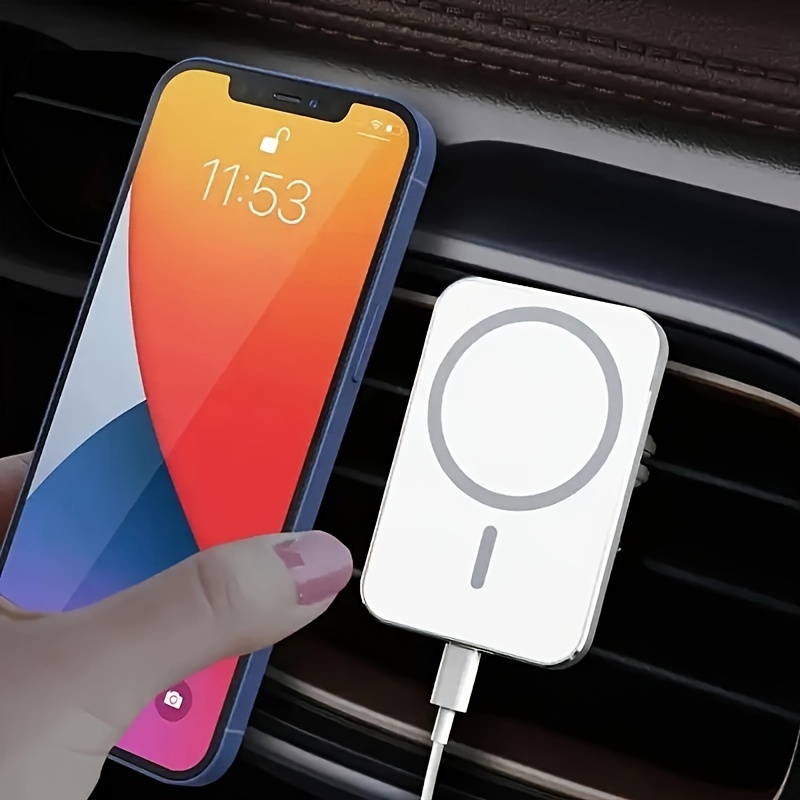 15w super fast wireless magnetic car charger for 15 14 13 12 11 pro max mini plus x xr xs max se air vent phone holder macsafe fast charging station prime day details 8