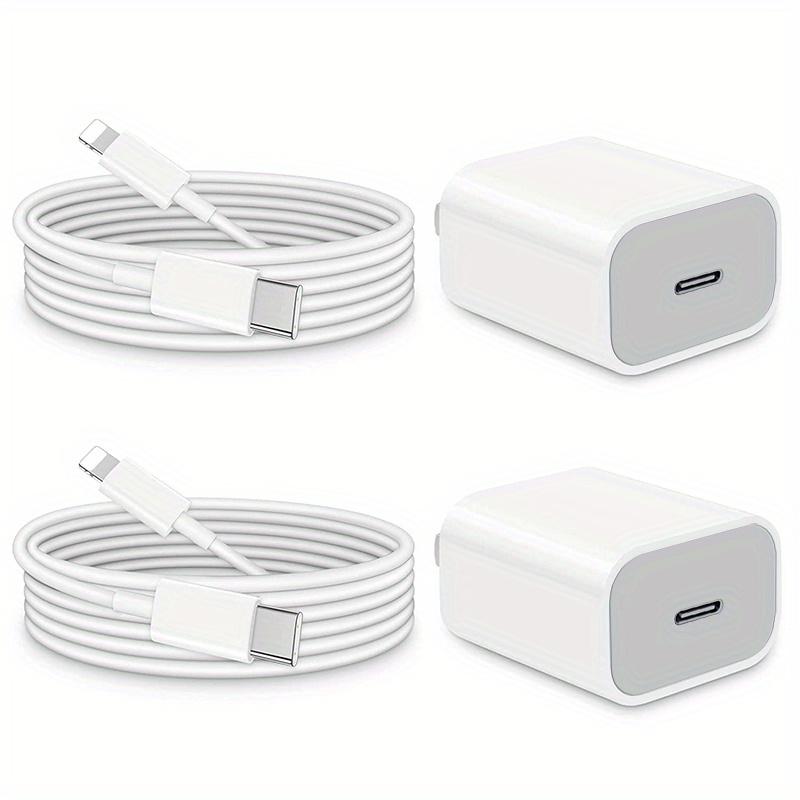 2packs for iphone fast charger 20w mobile phone power adapter wall quick plug quick charge distribution charge cable for apple tablet apple phone pd20w quick charger details 8